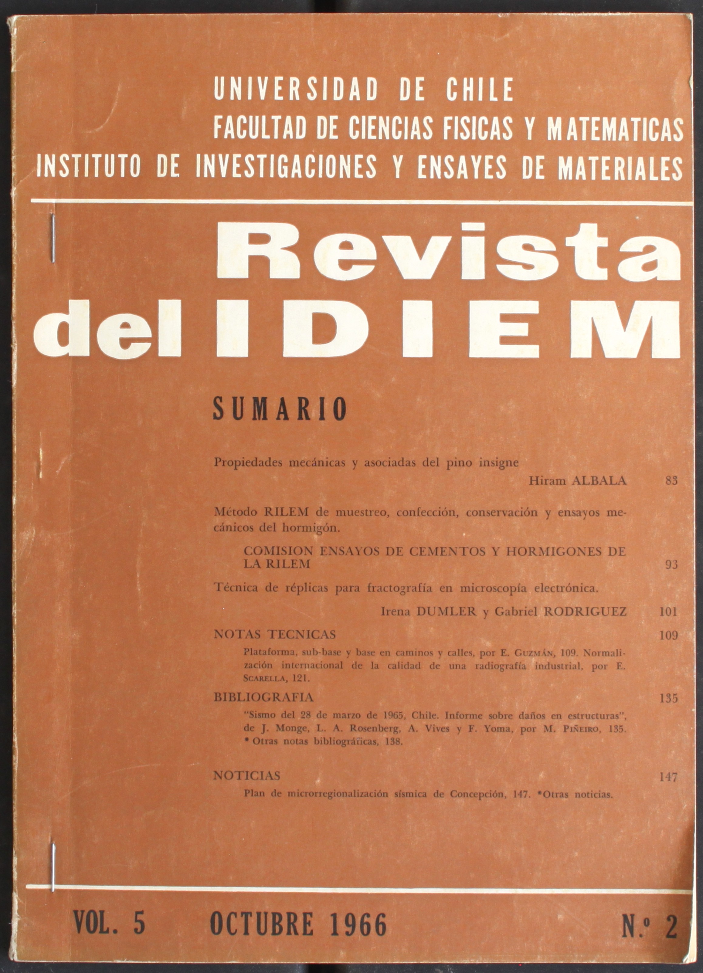 											Ver Vol. 3 Núm. 1 (1964): Año 1964, marzo
										