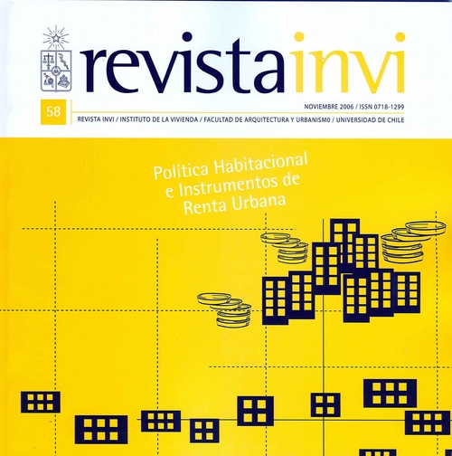 							Visualizar v. 21 n. 58 (2006): Política Habitacional e Instrumentos de Renta Urbana
						